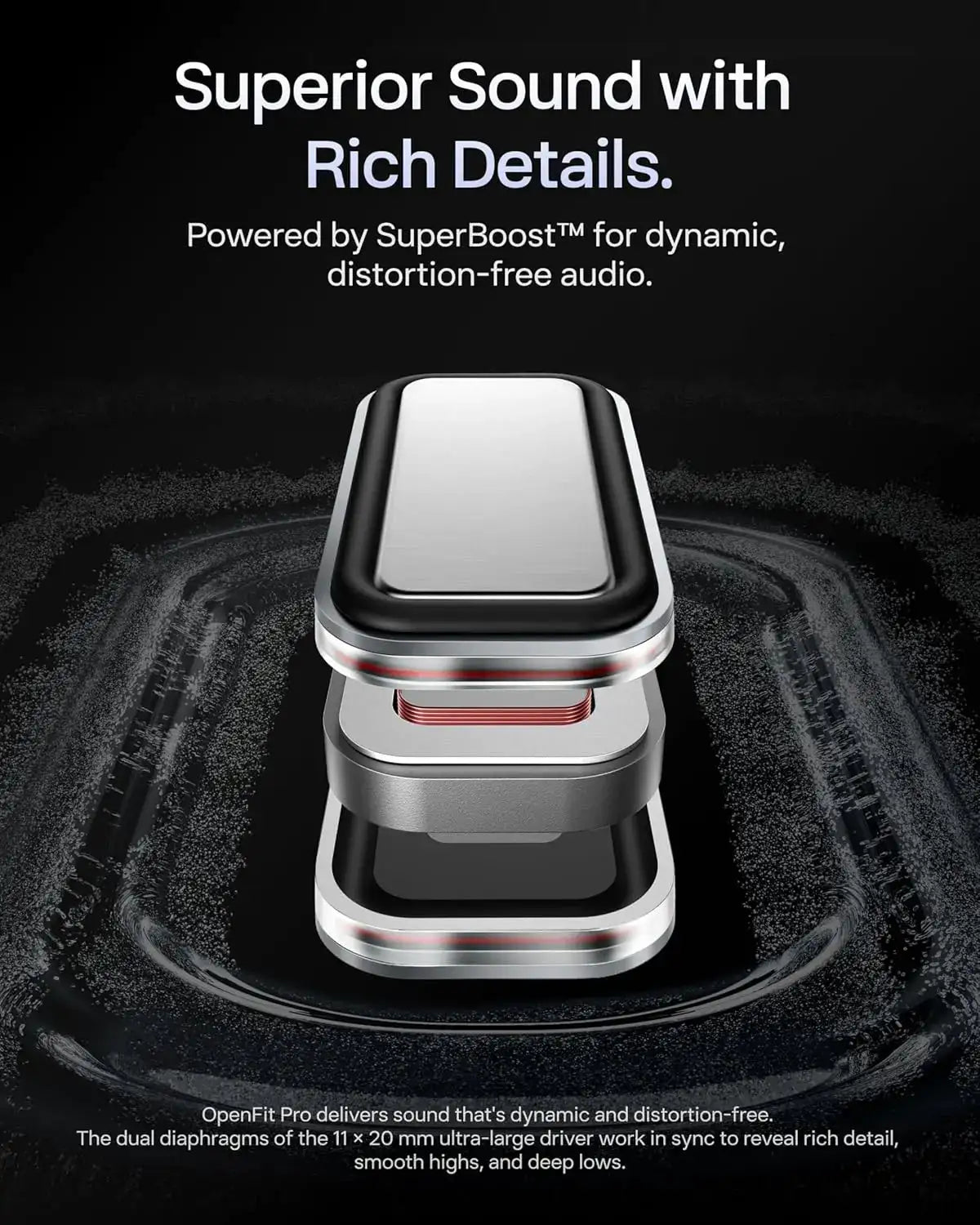 [LOCAL+] SHOKZ OpenFit Pro Open-Ear Noise Reduction True Wireless Earbuds 50H Battery IP55 Sports Headphones OpenFit Pro New