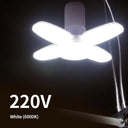 Fan Shape LED Bulb E27 Foldable Ceiling Light Energy Saving