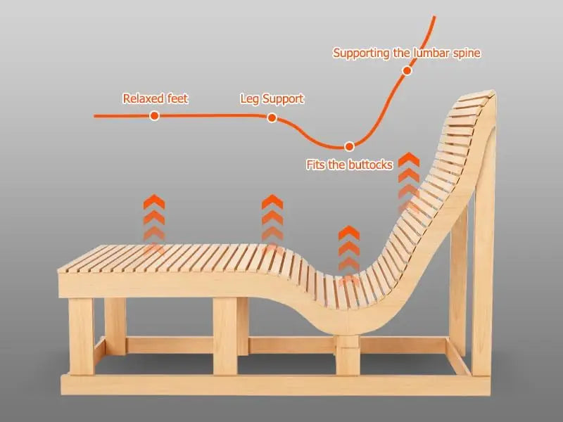 Wooden Hemlock Sauna Cabin