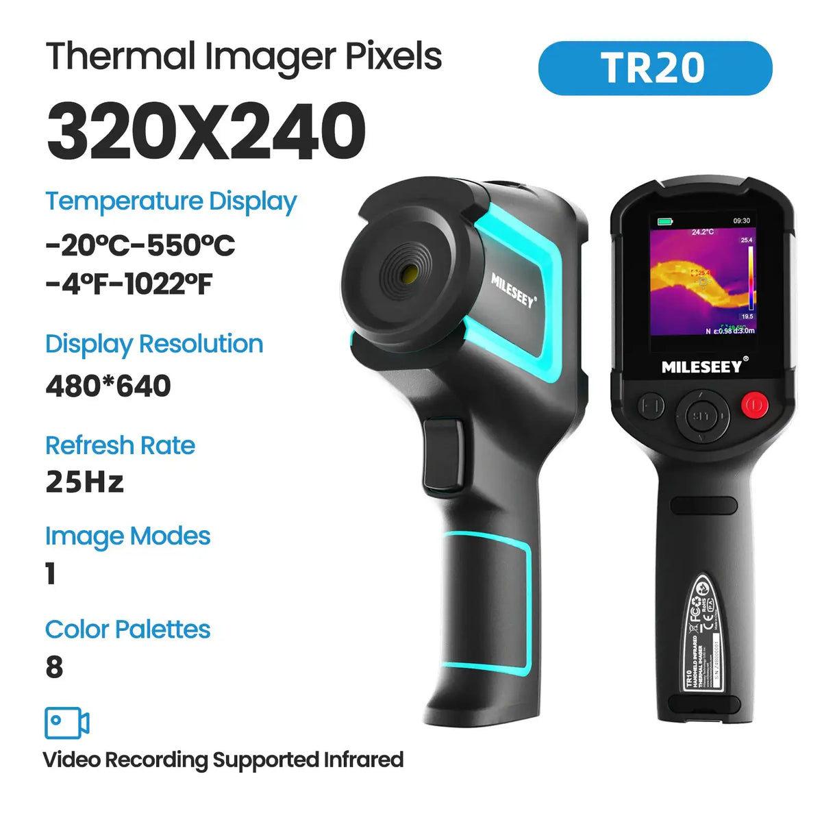 MILESEEY TR256E and TR256B Thermal Imager — product view 8