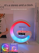 Wireless Charging Atmosphere Speaker Girl Fancy Night Light Gift