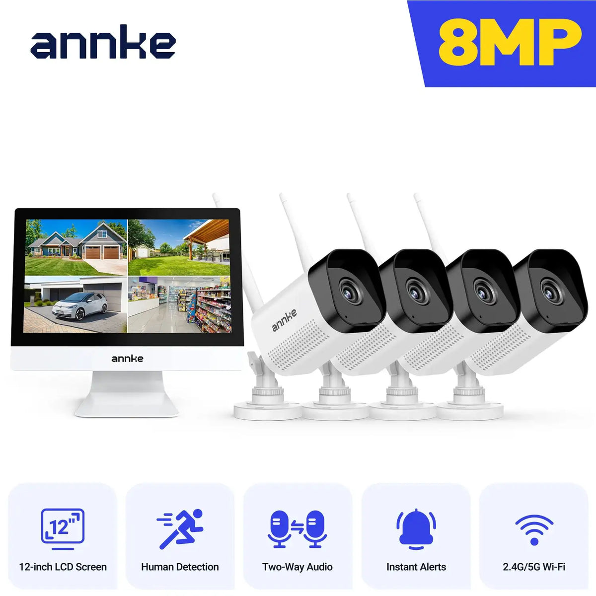 Annke Wireless Security Camera System for Custom Setups — product view 10