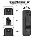 M8 HD 1080P Mini Body Cam Portable Police Infrared Night Vision