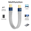 USB-C Short Cable for Fast Charging