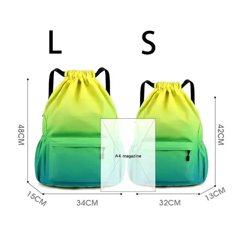 Waterproof Nylon Sports Backpack For Camping Hiking Swimming