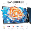 15.6 Portable Dual Monitor Laptop