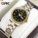 Womens Stainless Steel Quartz Watch