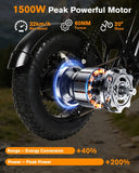 Bodywel M16 Pro 1500W Fat Tire Bike