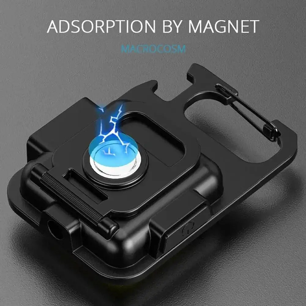 Mini COB Keychain Flashlight Super Bright Camping Lamp