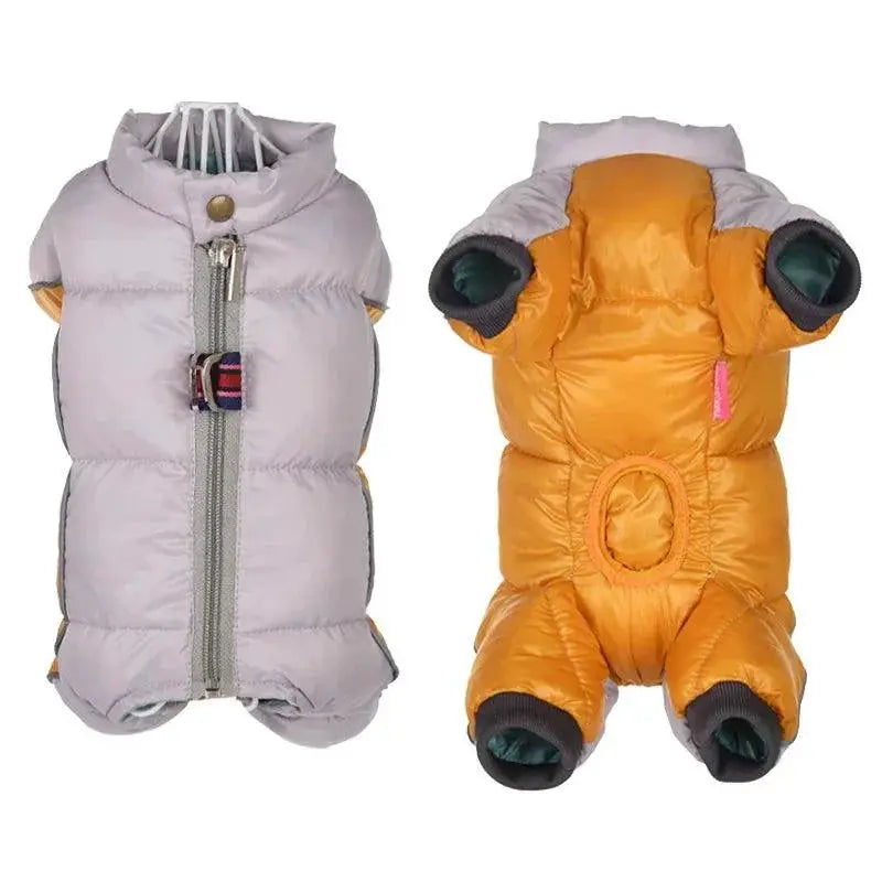 Winter Dog Coat Waterproof Reflective Clothing For Dogs