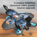 Fall Resistant Rc Stunt Aircraft