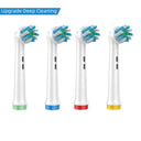 4PCS Dupont Bristle Electric Toothbrush Heads Whiten Teeth