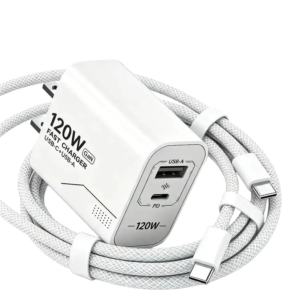 Compact GaN Charger - Dual Port Fast Charge — product view 1