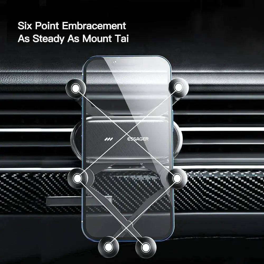 Essager Car Phone Holder Secure Vent Mount For iPhone GPS