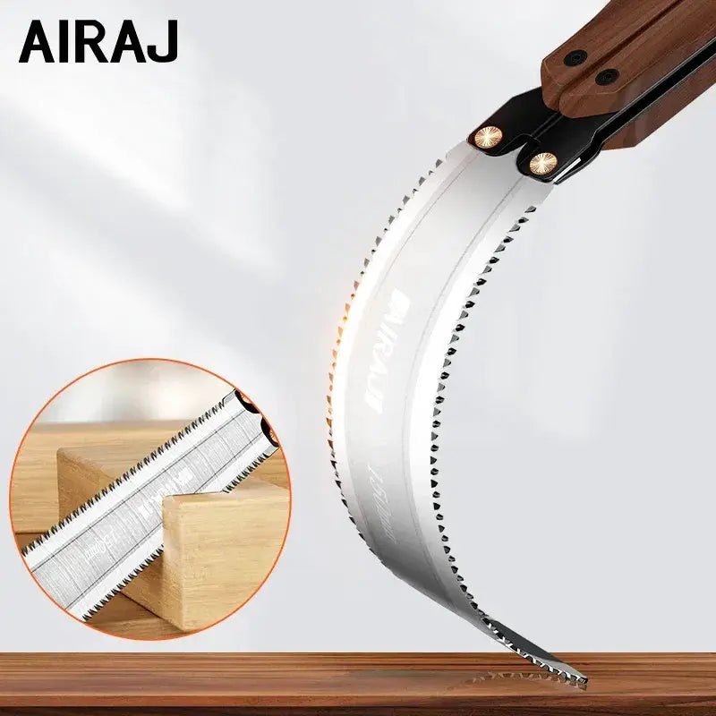 Airaj Double Sided Folding Saw Gardening Pruning Tool