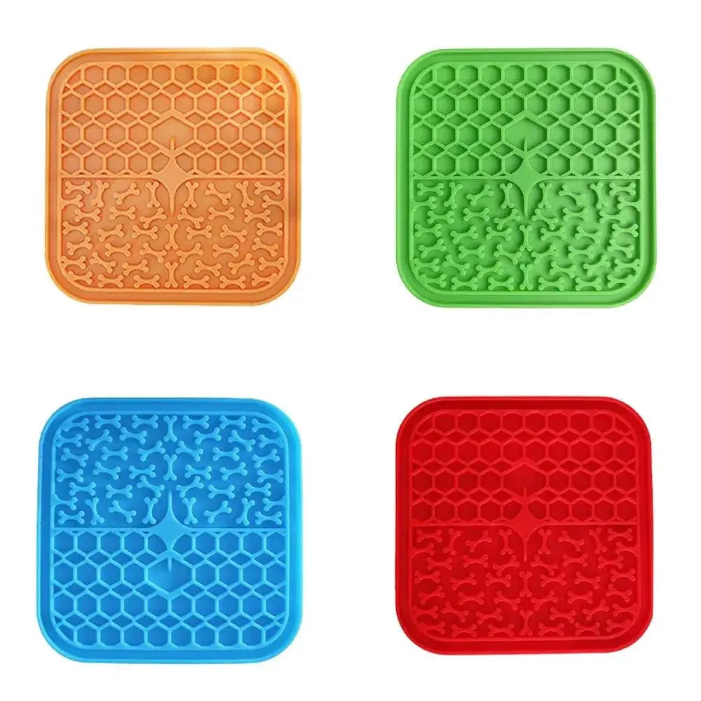 Silicone Pet Lick Pad Stress Free Feeder For Cats And Dogs