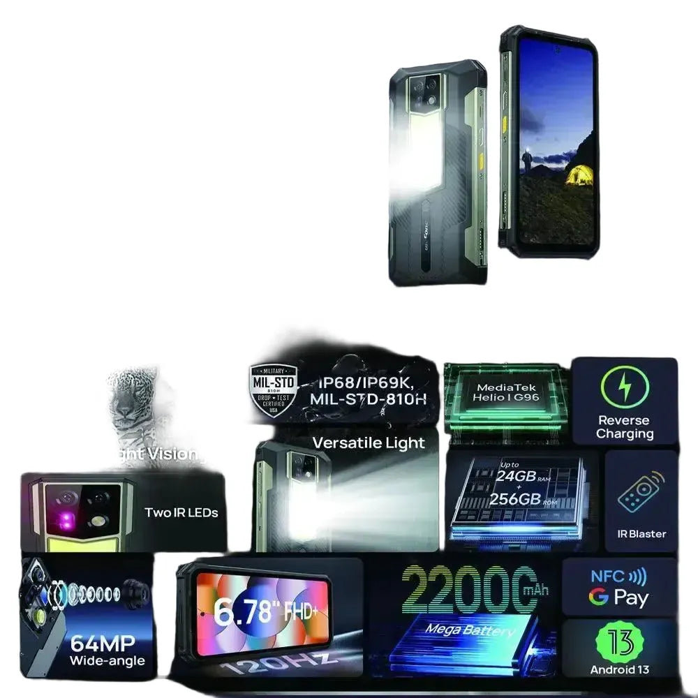 Ulefone Armor Rugged Smartphone Storage — product view 1