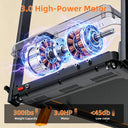 Quiet 3 In 1 Foldable Walking Pad Treadmill With 12 Incline HIIT