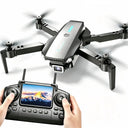TONGLI Foldable Drone RC Quadcopter with Large‑Screen Remote