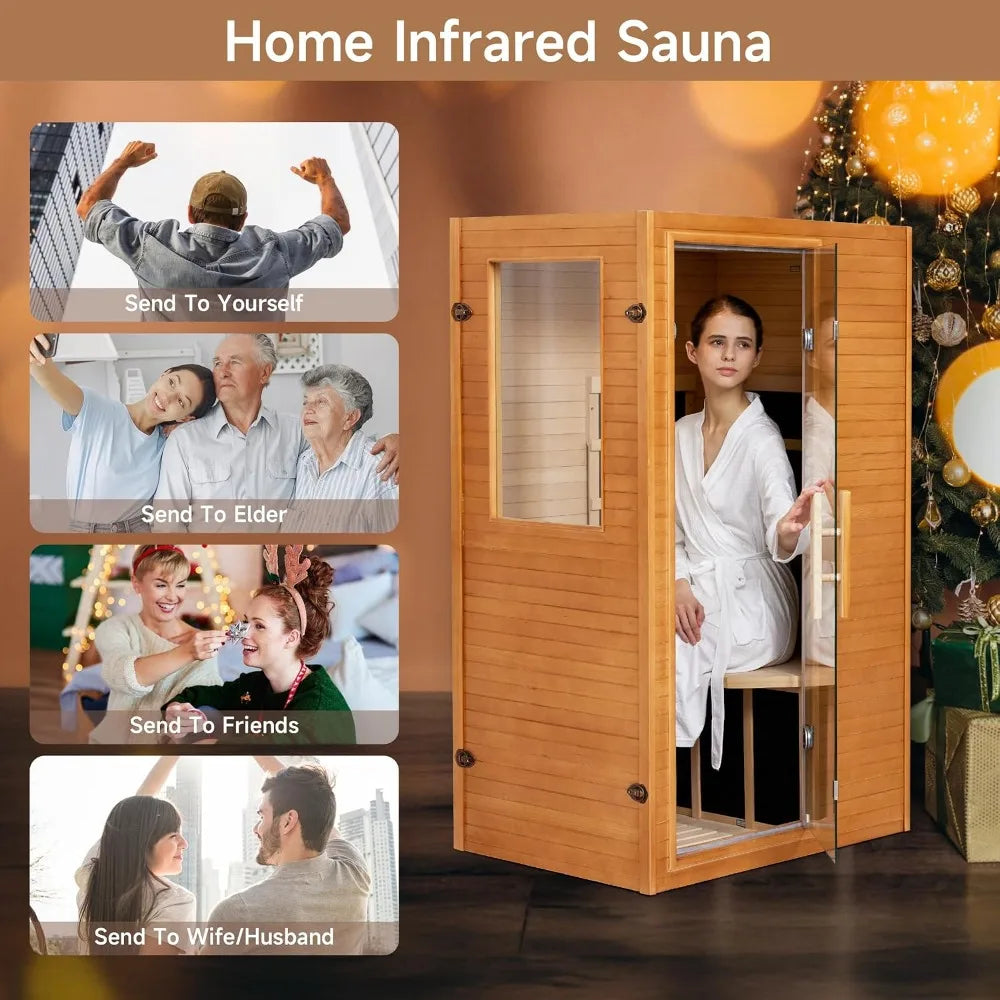 Hemlock Indoor Sauna Cabin