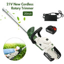 Inch Electric Hedge Trimmer Dual-Action Blade Handheld Shrub