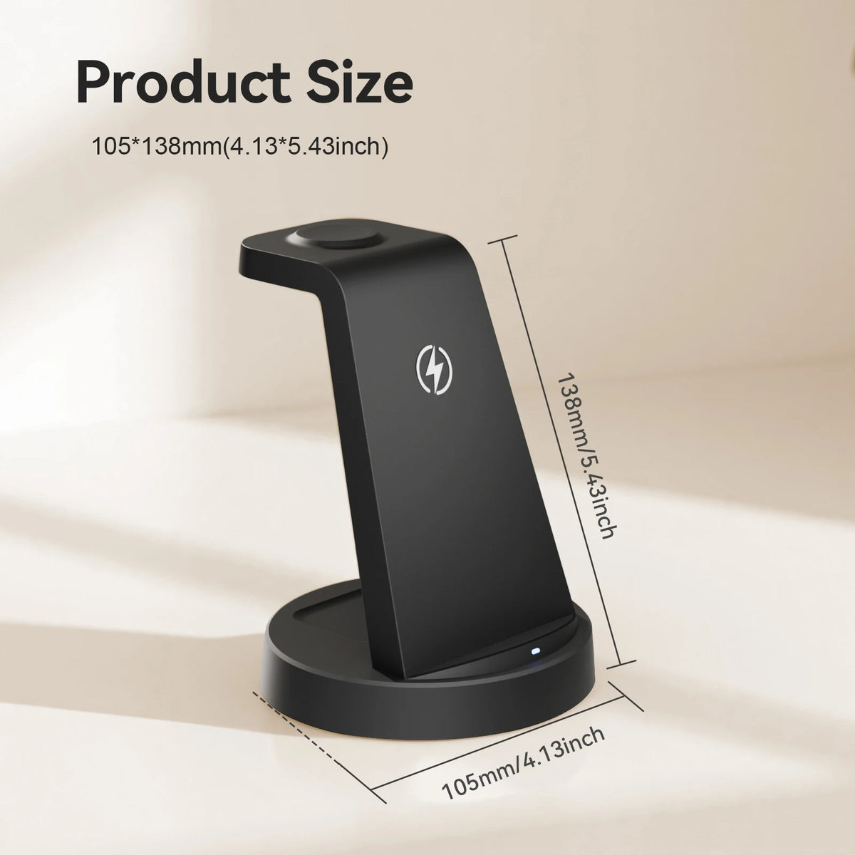 Magnetic Wireless Charger Stand Fast Charging Dock Station — product view 9