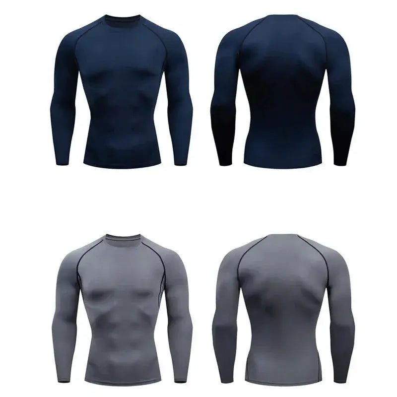 Men's High Performance Compression MMA Fitness T Shirt