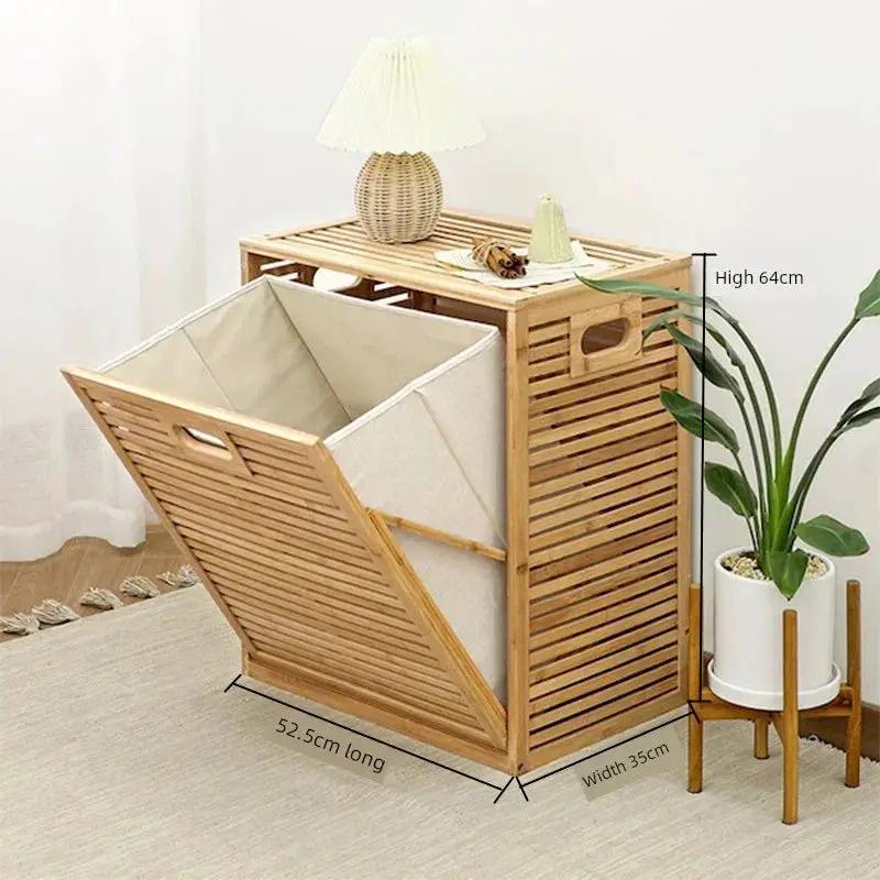 Internet Celebrity Ins Japanese Bedroom Lid Storage Basket