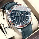 Men's Business Leather Quartz Watch