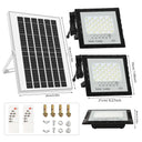 Dual Head Solar Flood Light Waterproof