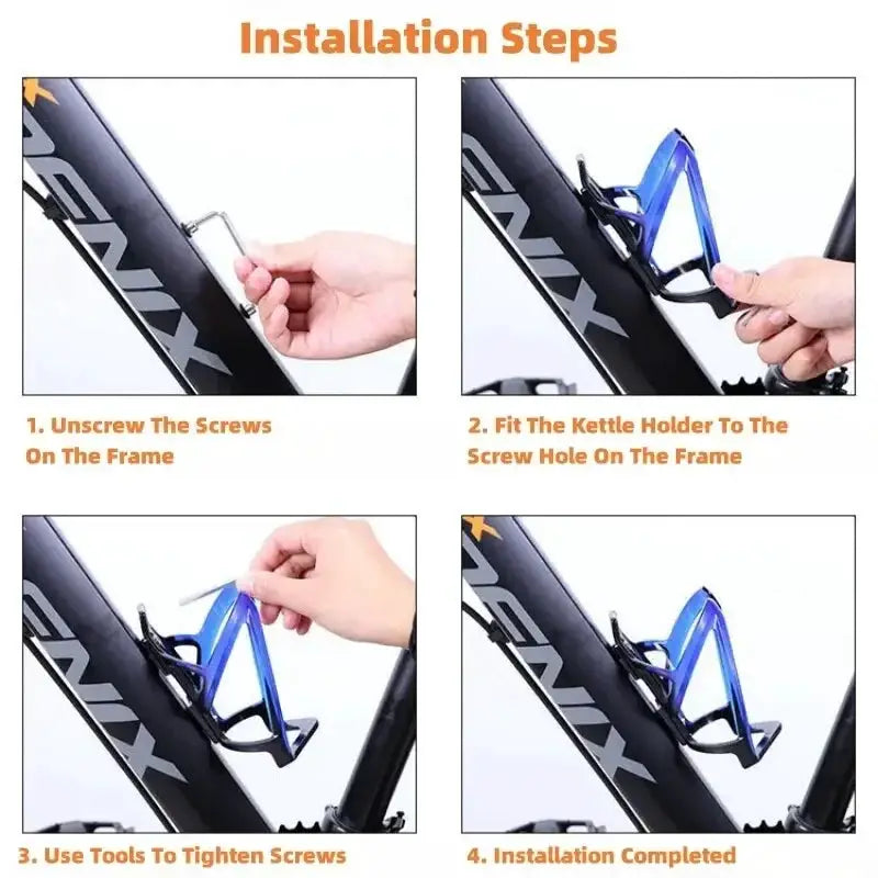 Universal Bicycle Water Bottle Cage Mount for Bike
