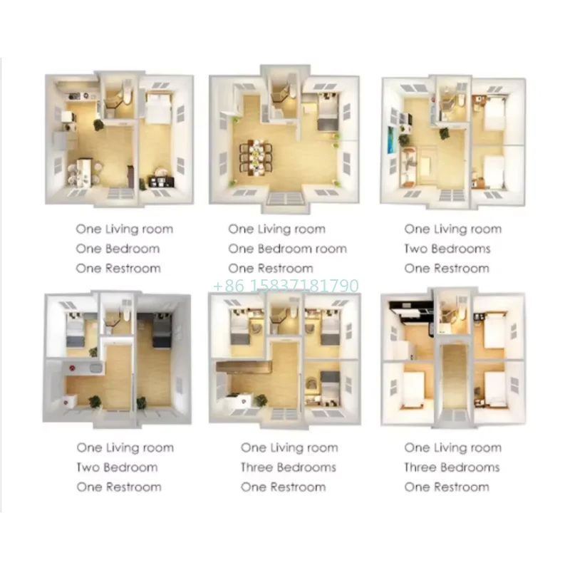 Foldable Expandable Prefabricated Home