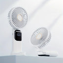 F01 Portable Fan, Battery Operated Blower, 5 Speeds Personal