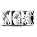 Sterling Silver Charm Family Love