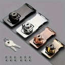 Heavy Duty Locking Hasp - Durable Zinc Security