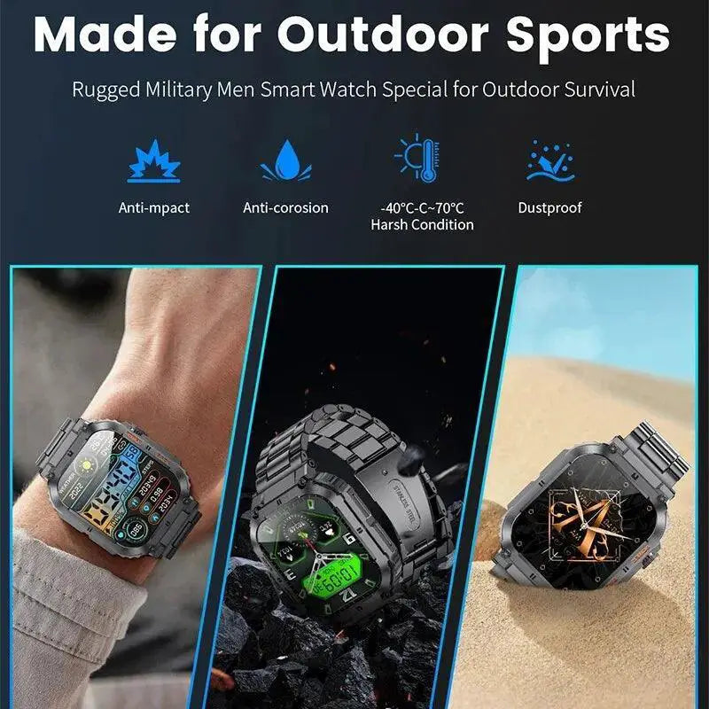 LIGE Fitness Smartwatch Health And Activity Partner