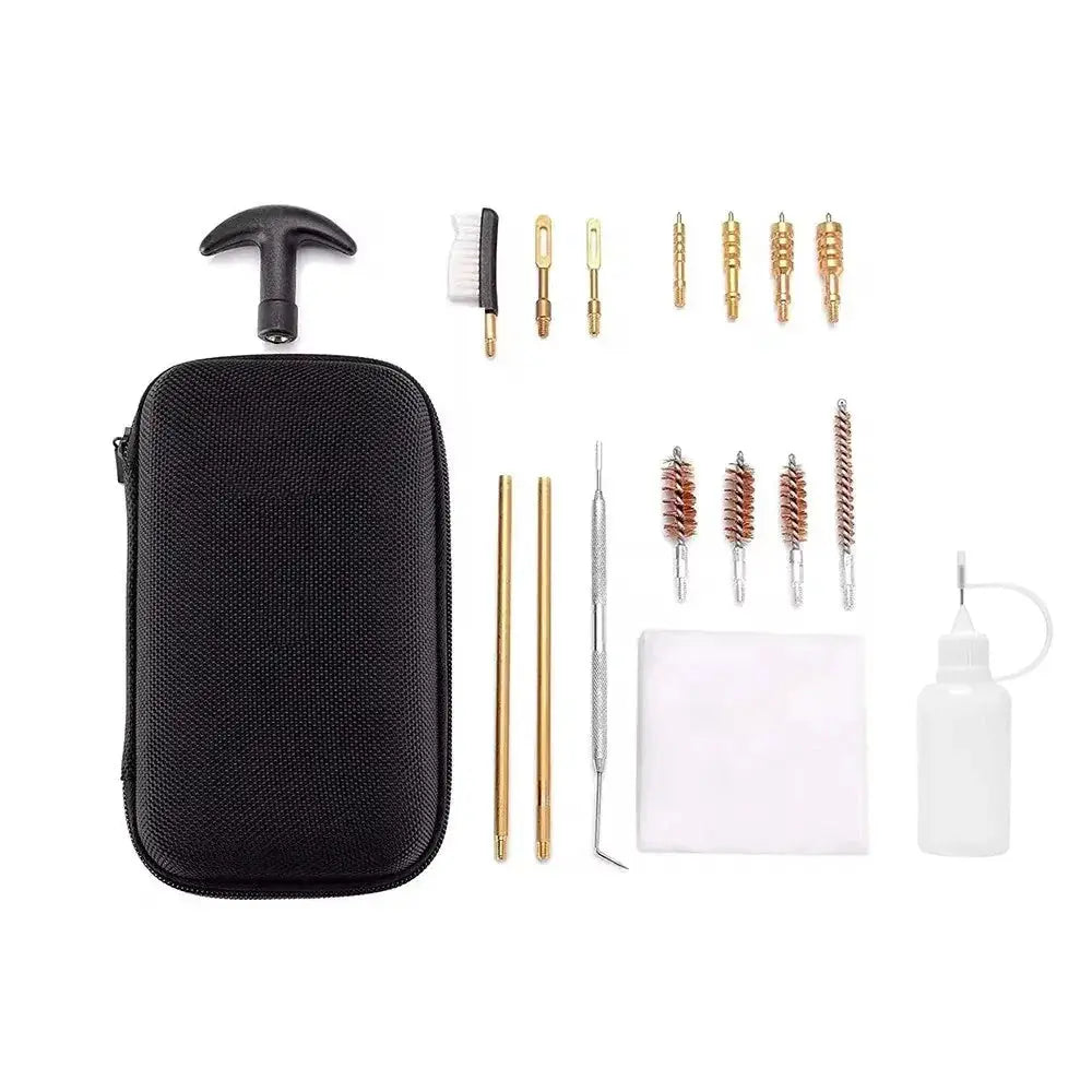 TwentyOne Pcs Tactical Gun Cleaning Kit For Handguns Rifles