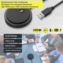 UM02 USB Omni Directional Microphone For Meetings And Gaming