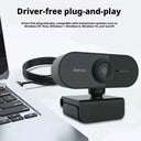 Webcam 1080P - Auto Focus For Sharp Video Calls