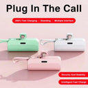 Ultra-Compact Fast Charging Power Bank for iPhone Samsung