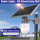 Outdoor Solar Garden Light With Remote