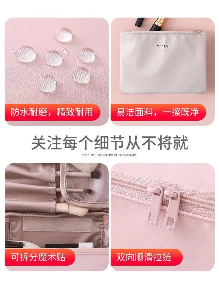 Travel Makeup Organizer Cosmetic Bag For Elegant On The Go
