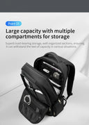Lifetime Guaranteed Anti-Theft Men's Laptop Backpack Safe