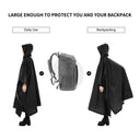 3-in-1 Waterproof Rain Poncho Lightweight Hooded Coat 2023