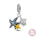 Sterling Silver Blue Ocean Ship
