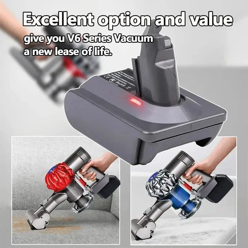 Universal Battery Adapter for Dyson V6 V7 V8 Makita Ryobi
