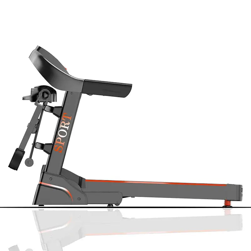 Motorized Electric Foldable Treadmill 3.5HP with 150kg Max User Weight Home Gym Cardio Training Sports Exercise Walking Pad