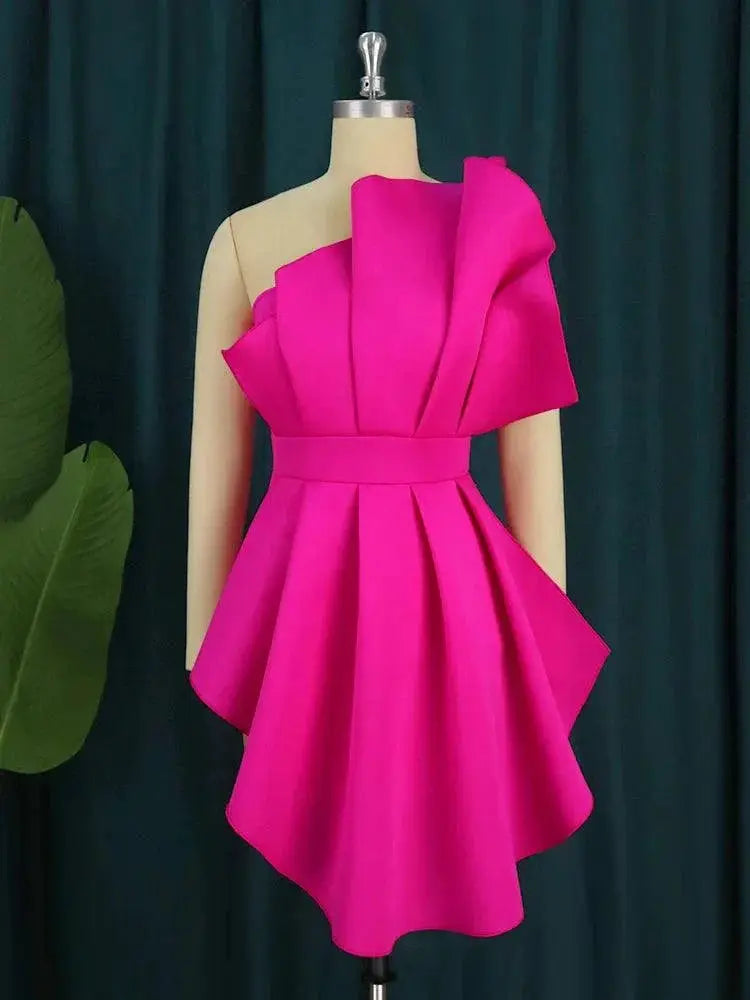 Nightlife Chic Backless Ruffled Peplum Blouse for Women