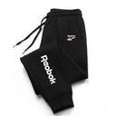 Men Drawstring Printed Fitness Pants