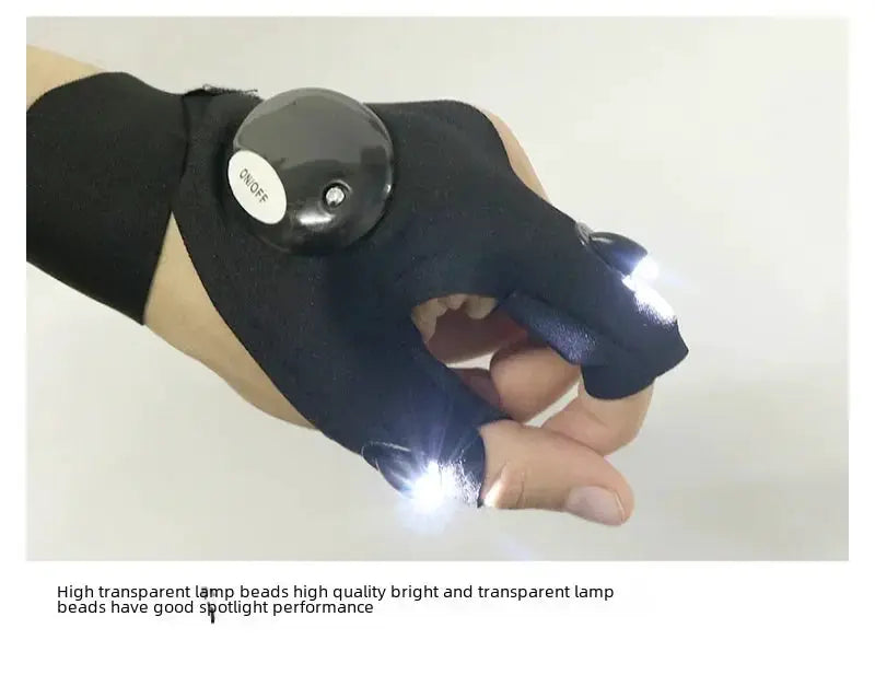 Illuminated Glove for Night Fishing — product view 13